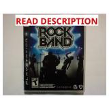 $10 Rock Band Game Only PS3 Very Good Slight scrat
