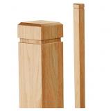 $85 CroBlissful 1 Pcs 3.5 x 48 inch Solid Red Oak
