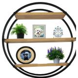 $38 Admired by Nature, Mounted Iron Circle Hanging