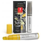 $11 ARTEZA Metallic Acrylic Paint Pens, Set of 2,