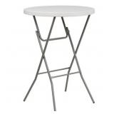 $80 Flash Furniture 2.63-Foot Round Granite White