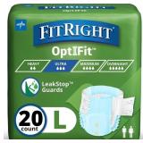 $27 FitRight Adult Diapers, Ultra Heavy Absorbency