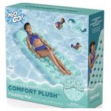$20 H2OGO! Comfort Plush Floating Pool Mat 6'6' x