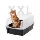 $40 IRIS USA Extra Large Open Top Cat Litter Box w