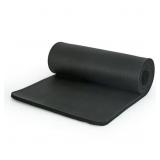 $27 CAP High Density 1-inch Thick Exercise Mat wit