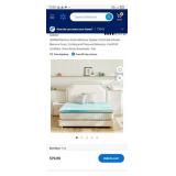 $80 GIANNA Memory Foam Mattress Topper, 4 Inch Gel