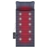 $102 Snailax Memory Foam Massage Mat with Heat, 10