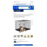 $46 36 Inch Dog Crate Double Door Metal Wire Kenne
