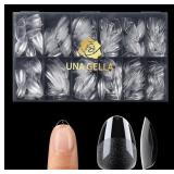 $13 UNA GELLA Extra Short Almond Nail Tips, 504 Pc