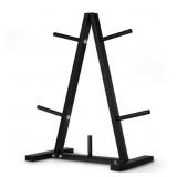 $48 Amazon Basics 1-inch Weight Plate Tree Rack