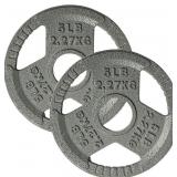 $37 Yes4All Tri-Grip Handles Cast Iron Olympic Wei