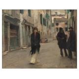 $34 John Singer Sargent 'Street in Venice, 1882' C