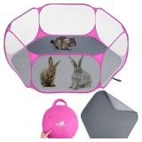 $22 Pawaboo Small Animals Playpen with Pad, Waterp