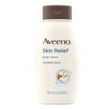 $9 Aveeno Skin Relief Oat Body Wash with Coconut S