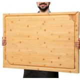 $97 36 x 24 Extra Large Bamboo Cutting Board for K
