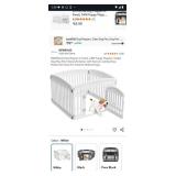 $50 NEWBULIG Dog Playpen 4-Panel, 24IN Puppy Playp