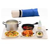 $19 Food Warming Mat, 24x16 Inch Silicone Warming