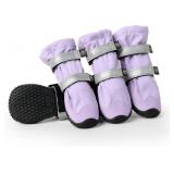 $36 Spark Paws Dog Rainboots, Waterproof Dog Shoes