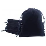 $14 Sansam Large Velvet Drawstring Gift Bag   10pc
