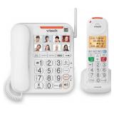 $110 VTech SN5147 Amplified Corded/Cordless Senior