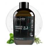 $13 ECOLATI R 2-in-1 Body Wash Men & Shampoo Men -