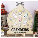 $6 D corations de No l Melt My Heart de 30 cm pour