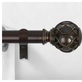 $59 Bronze Curtain Rods for Windows:Farmhouse Boho