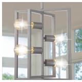 $63 WJShome Dining Room Chandelier, 4-Light Kitche
