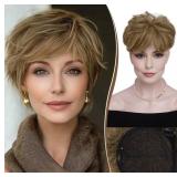$43 RUWISS Short Hair Toppers for Women Real Human