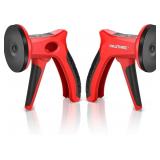 $20 HAUTMEC 2 Pack Pistol Grip Suction Cup   Compa
