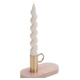 $14 Marble Candle Holder - Oval Candlestick Holder