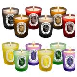 $20 Scented Candles Gift Set of 12 Pack, Glass Jar
