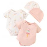 $13 Baby Girls' 0-12 Months 4-Piece (Short Sleeve)