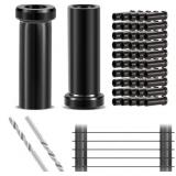 $14 50 Pack Black Stainless Steel Protective Sleev