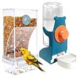 $17 VERTUPET No Mess Bird Feeders with Water Dispe