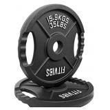 $90 Signature Fitness Olympic 2-Inch Cast Iron Pla