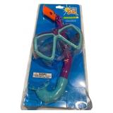 Snorkel Set Youth Swimming Accessory Blue/Purple A