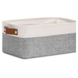 $14 DULLEMELO Small Collapsible Fabric Basket for