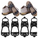 $15 2 Pairs Non Slip Gripper Spike Ice Traction Cl