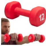 $32 Gaiam Dumbbell Hand Weight (Sold in Singles) -