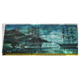 Vintage John Radek Signed Original Oil Painting