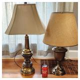 2 Working Vintage Table Lamps *SEE PHOTOS*