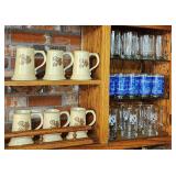 24 Glasses & Mugs Pfaltzgraff Blair Sailing Ships