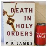 P. D. James Death In Holy Orders Signed Book