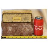 2 Historic Bricks Dated 1930 & 1908 Naval Academy