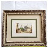 Saint-Pierre de Montmartre Church Signed Engraving