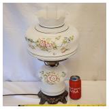 1970's Gone With The Wind Handpainted Lamp