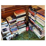 55 Hardback Books & Large Audio Book Collection
