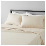 AmazonBasics Bed Sheet Set: 4pcs, Full