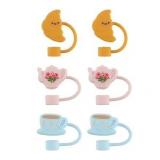 Cook With Color Straw Topper Set: 6pieces
